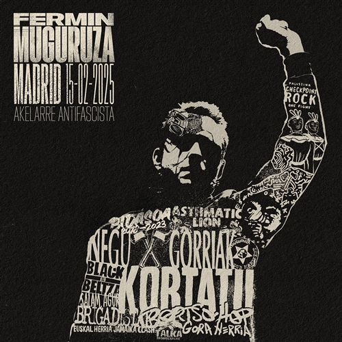 Muguruza, Fermin - Madrid 15-02-2025.akelarre Antifacista 3lp (180g)