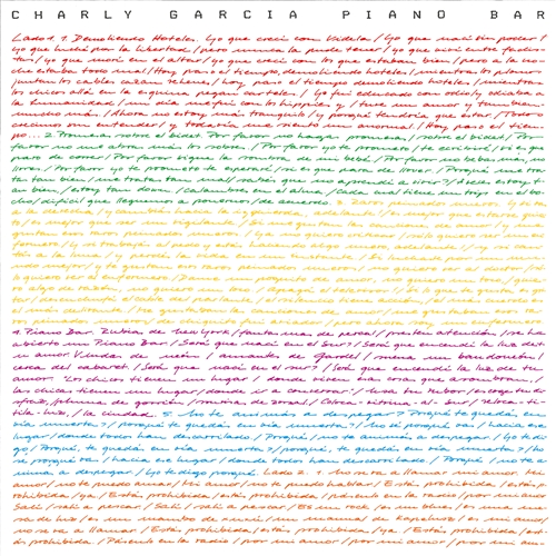 Garcia, Charly - Piano Bar (white Vinyl Gatefold)